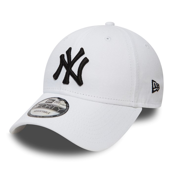 New York Yankees Essential 9FORTY Lippis Valkoinen - New Era Lippikset Suomi FI-417930